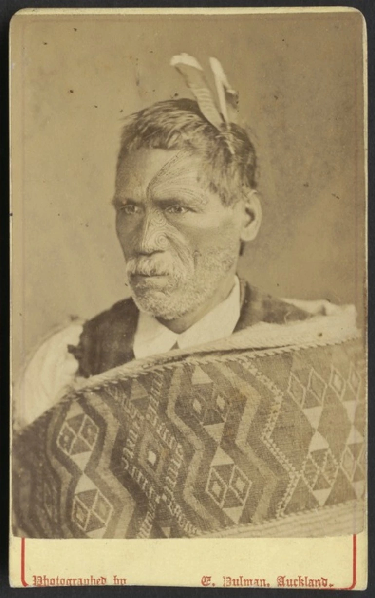 Image: Pulman, E (Auckland) :Portrait of Rewi Maniapoto