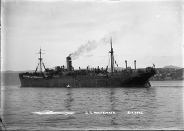 Image: The ship Waitemata