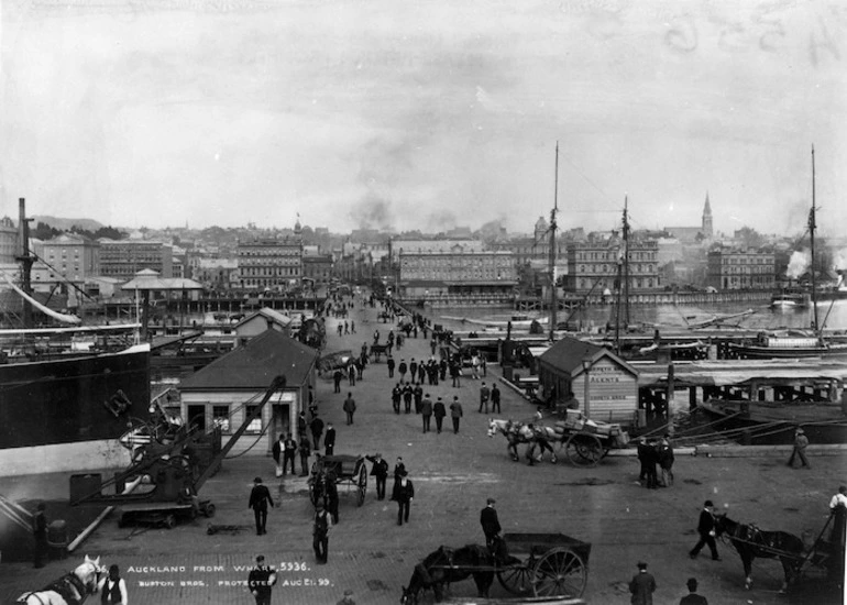 Image: Queens Wharf, Auckland