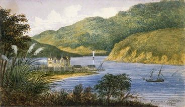 Image: Gold, Charles Emilius 1809-1871 :Porirua N. Zealand 1858
