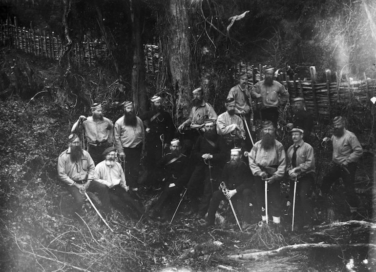 Image: NZ Armed Constabulary at Parihaka