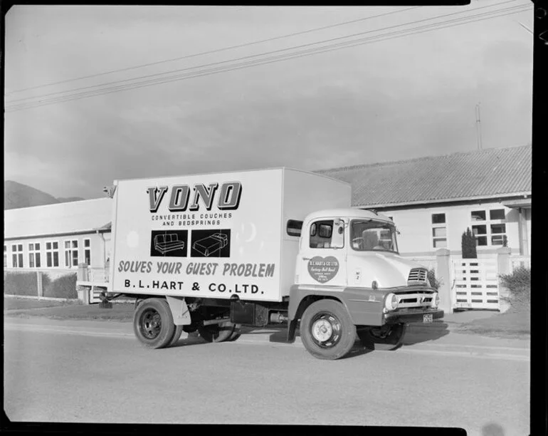 Image: B.L. Hart delivery truck