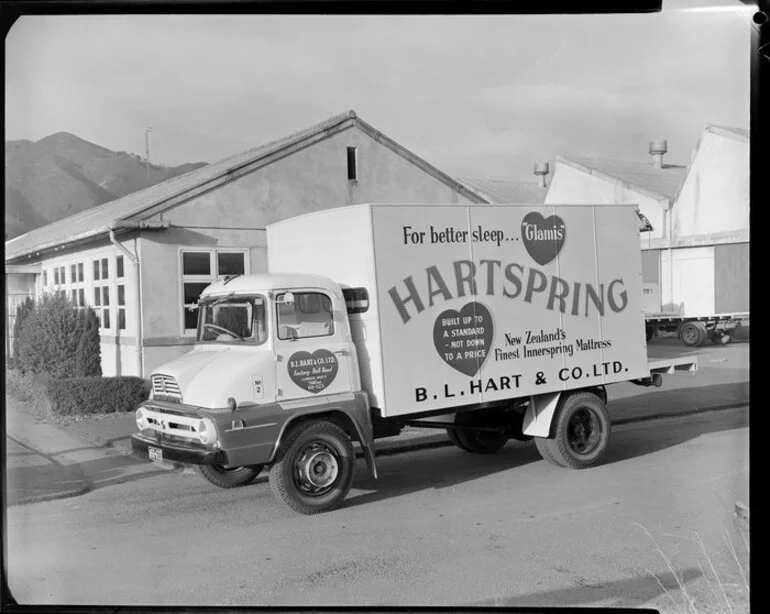 Image: B.L. Hart delivery truck