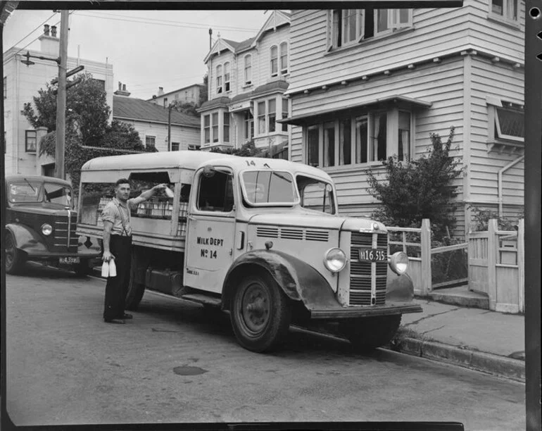 Image: Milk Dept. truck