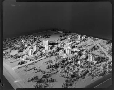 Image: [Waikato township?] model