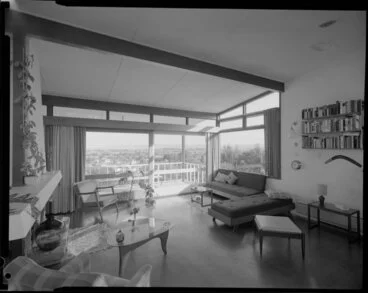 Image: Sitting room of an unidentified house, Gisborne