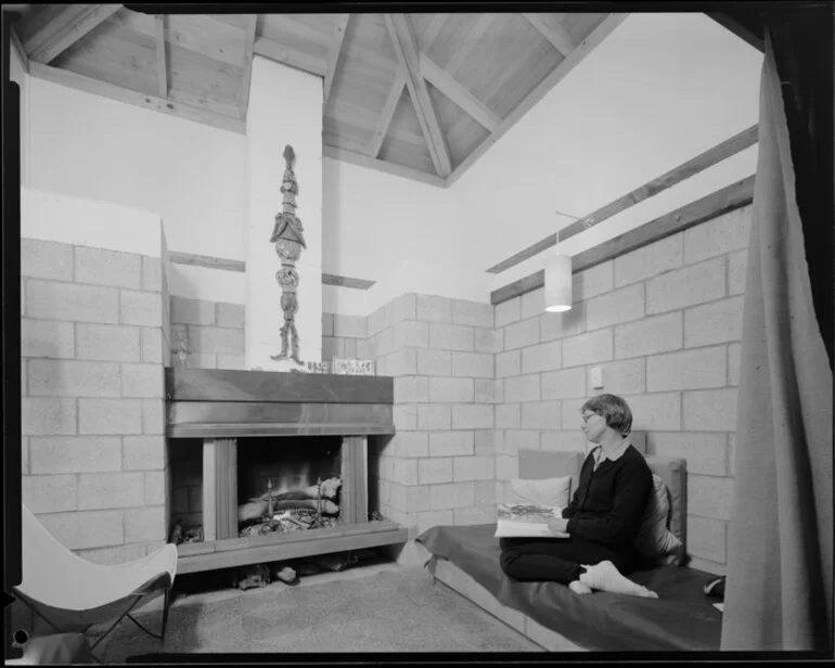 Image: Interior, Jim Beard's house, Waikanae, Kapiti Coast