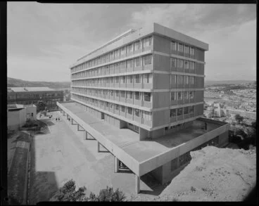 Image: Victoria University library building, Wellington