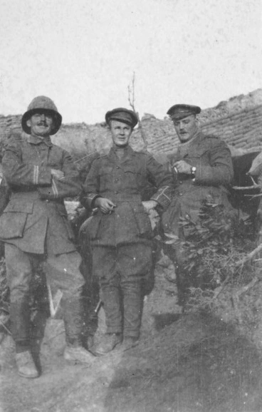 Image: Three soldiers, Gallipoli, Turkey