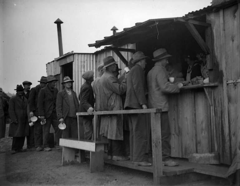 Image: Soup kitchen, Wellington