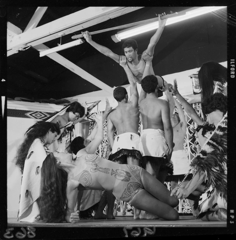 Image: Maori Theatre Trust production of He Mana Toa