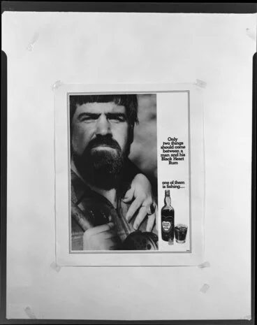 Image: J.Inglis Wright- copy negetive of various ads 18.11.1974
