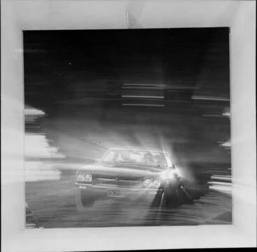 Image: Car moving at speed