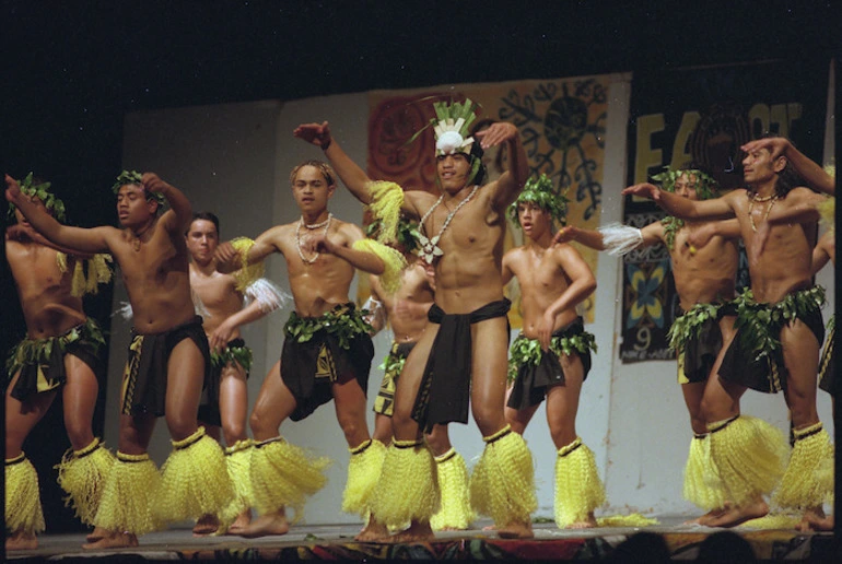 Image: The Wellington College Raro Group performing - Photograph taken by Phil Reid