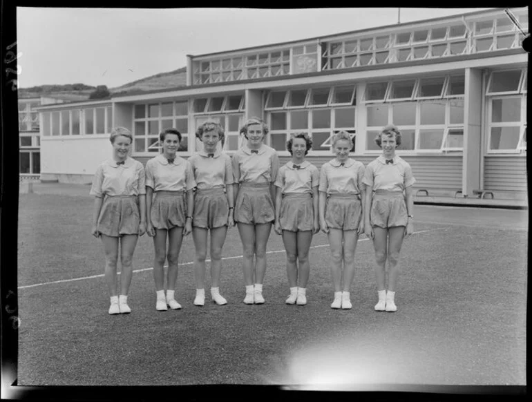 Image: Onslow College girls sports group