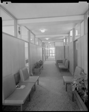 Image: Masterton County Council office building, first floor corridor