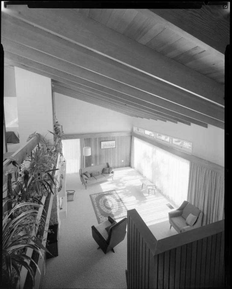 Image: Living room interior, Fechney house