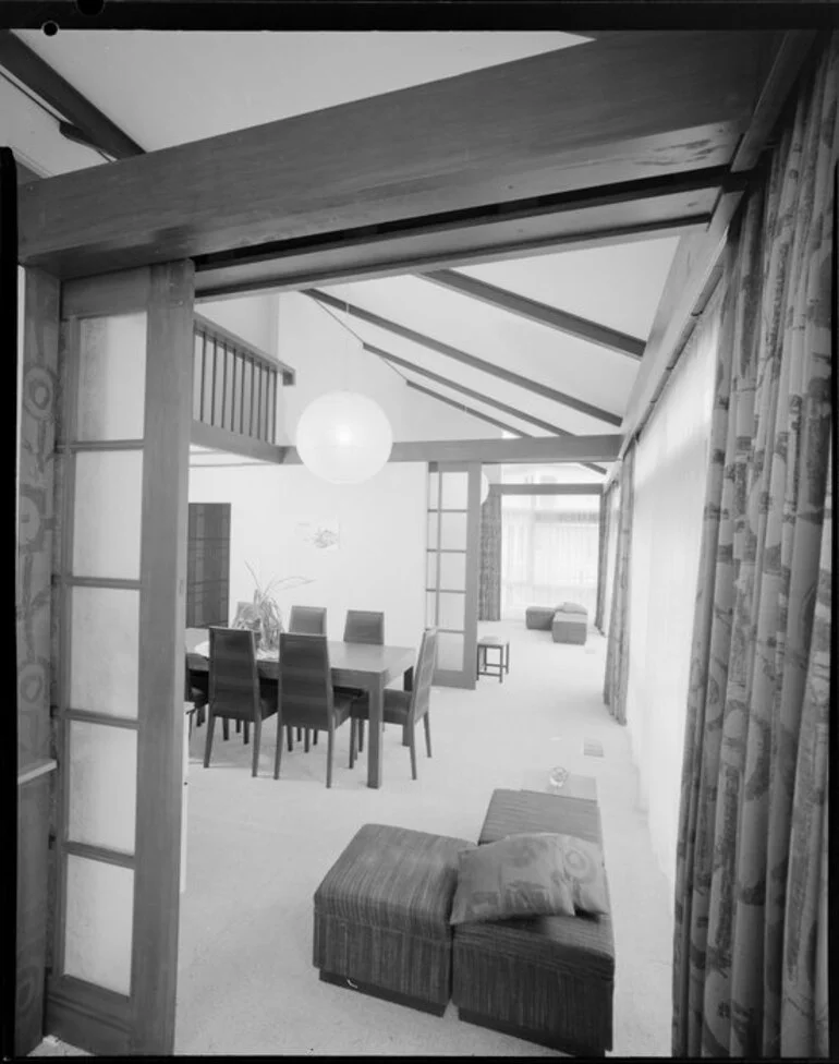 Image: Dining room of Wong house