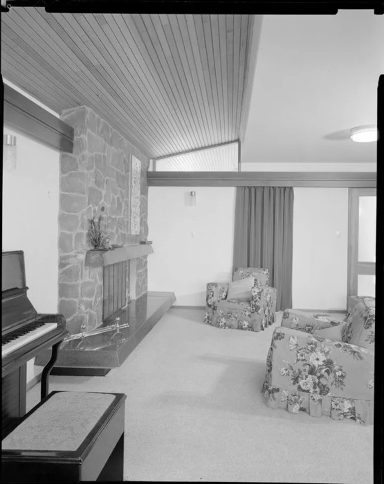 Image: Living room, house of Mrs Law