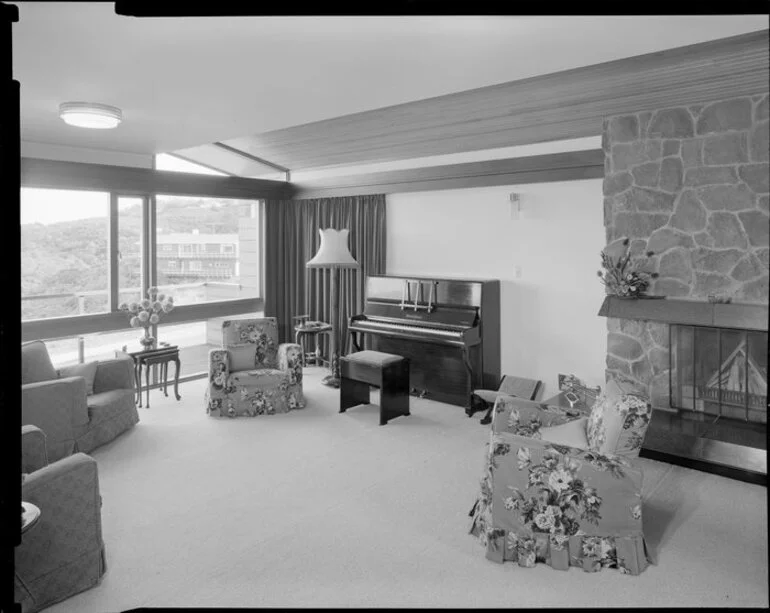 Image: Living room, house of Mrs Law