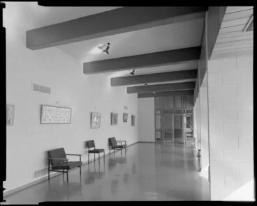 Image: Corridor, Weir House, Victoria University of Wellington