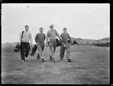 Image: Golfers at Shandon