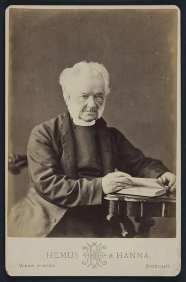 Image: Hemus & Hanna (Auckland) fl 1879-1882 :Portrait of Archdeacon A N Brown