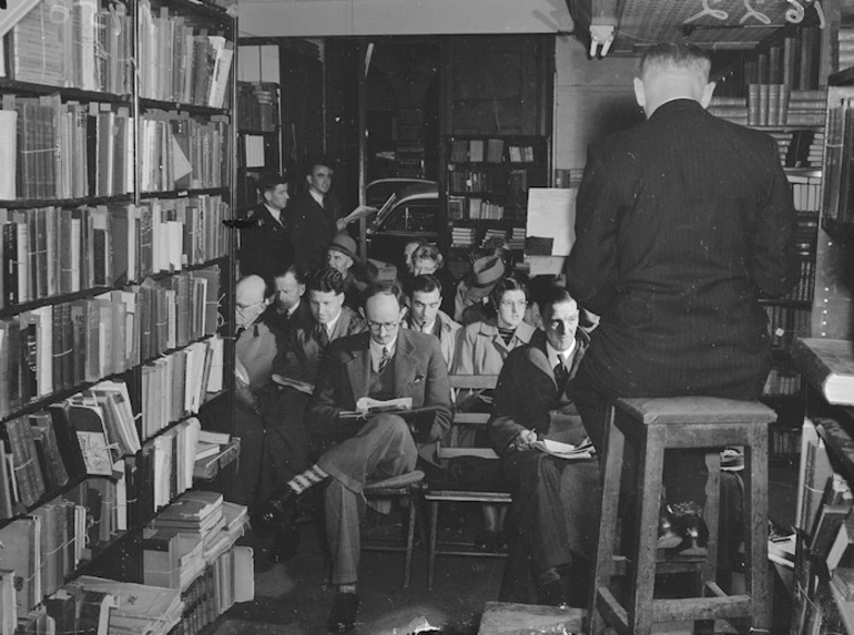 Image: Book sale at Bethunes