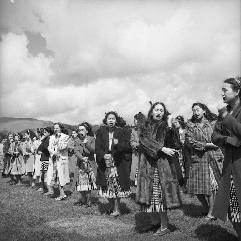 Image: Members of the Gisborne Kiwi Club at the hui for Te Moananui-a-kiwa Ngarimu