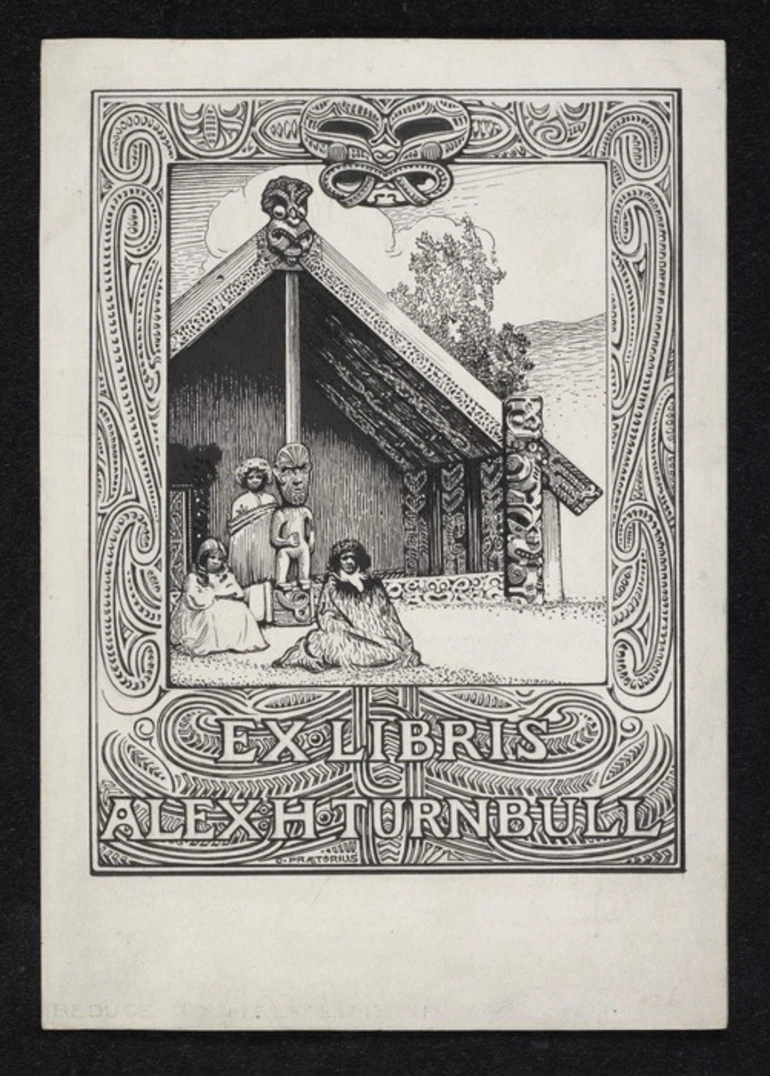 Image: Praetorius, Charles William James, 1868-1956: Ex libris Alex. H. Turnbull