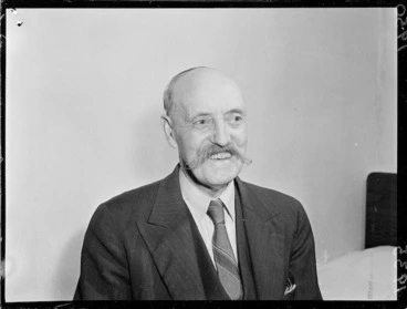 Image: Man with handlebar moustache