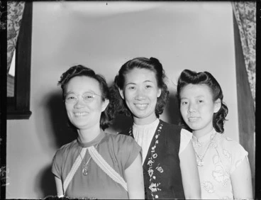 Image: Three Malayan nurses