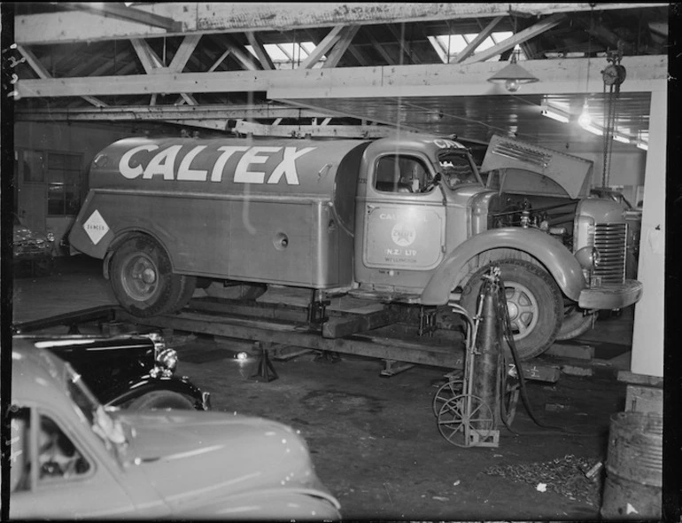 Image: Caltex Oil truck