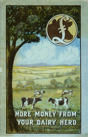 Image: Ridd Company Ltd :More money from your dairy herd. [Sales catalogue cover. ca 1918].