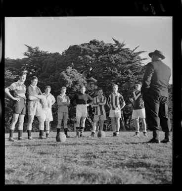 Image: New Zealand soccer team practise