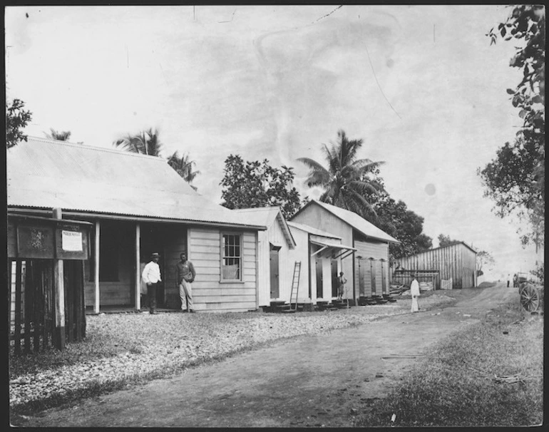 Image: German police station, Apia, Samoa