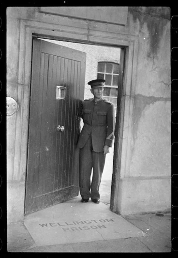 Image: Mount Crawford Prison officer, Miramar Peninsula, Wellington