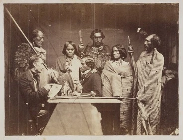 Image: Māori group