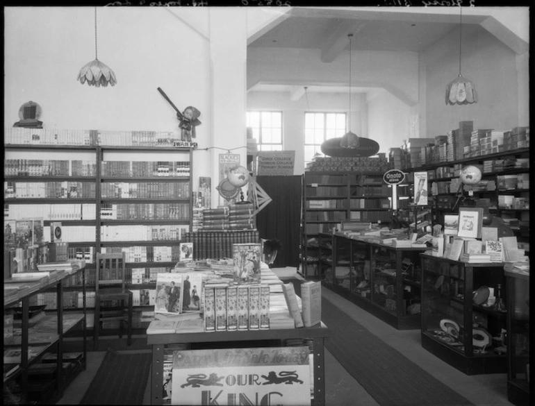 Image: Interior of H I Jones & Son Ltd, Wanganui