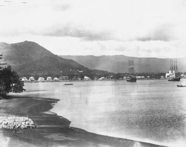 Image: Samoa. View of Apia and Apia Harbour