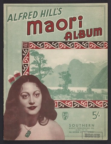 Image: Alfred Hill's Māori album.