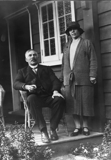 Image: Ernest Rutherford and Mary Georgina Rutherford