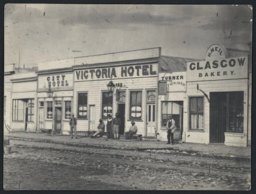 Image: Businesses on Gladstone Street, Westport, Buller, West Coast