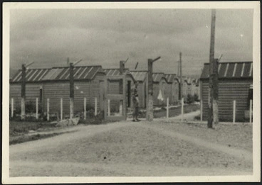 Image: View of unidentified conscientious objectors detention camp, New Zealand
