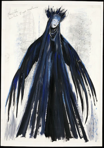 Image: Boyce, Raymond Stanley, 1928-2019 :Possible second witch. [Hansel and Gretel costume design, 1995].