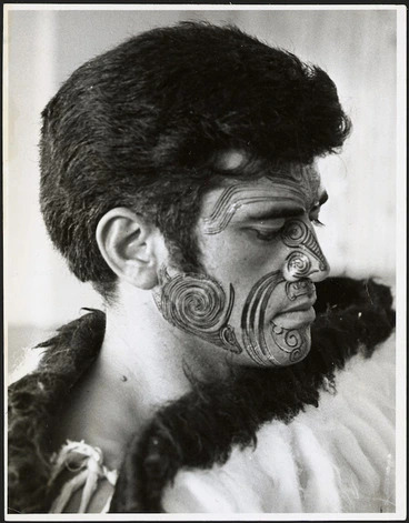 Image: Portrait of Percy Reedy, member of the NZBC Maori Concert Party.