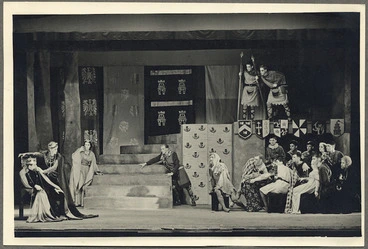Image: Scene from a Canterbury University production of Henry V by William Shakespeare