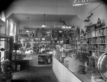 Image: Grocer shop interior