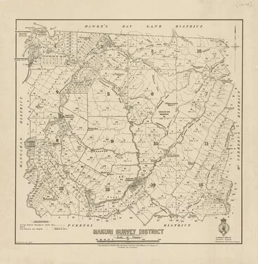 Image: Makuri Survey District [electronic resource] / H. Armstrong, delt.