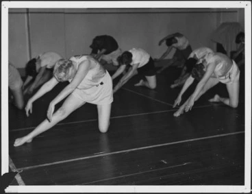 Image: Women demonstrating gentle exercise